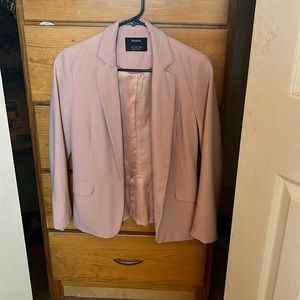 Bershka pink blazer
